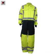 T/C 80/20  High Visibility Reflective Safety Flame Retardant Welding Apparel